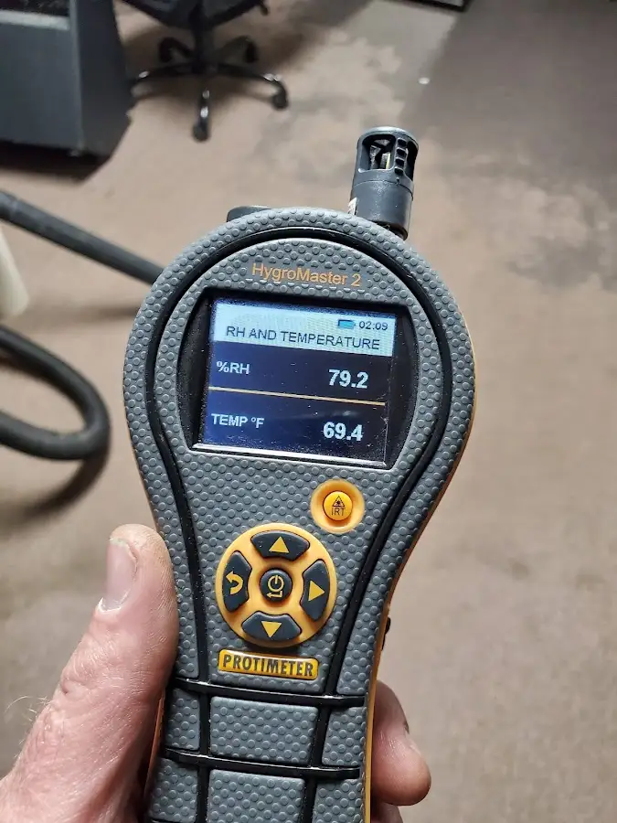 Moisture meter humidity assessment for Fire & Smoke Damage Restoration in McCandless